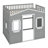 House Loft Bed With Ladder-566948130