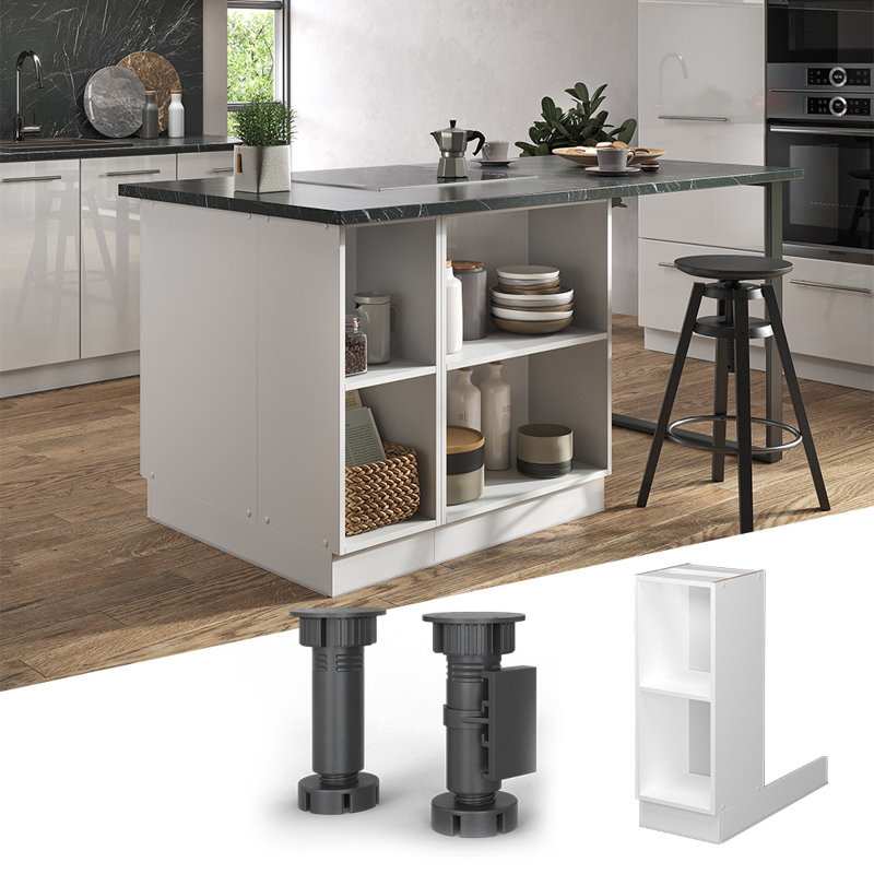Fame 495 KU US 30 island module GKO_30 x 82 x 30, White