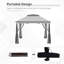 Abri escamotable d'extérieur 11 pi x 11 pi Outsunny