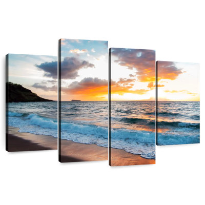 Gillard Maui Gillard coucher de soleil