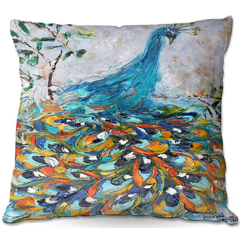 Reversible Throw Pillow, 18" x 18"