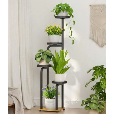 Étagère à plantes à quatre niveaux