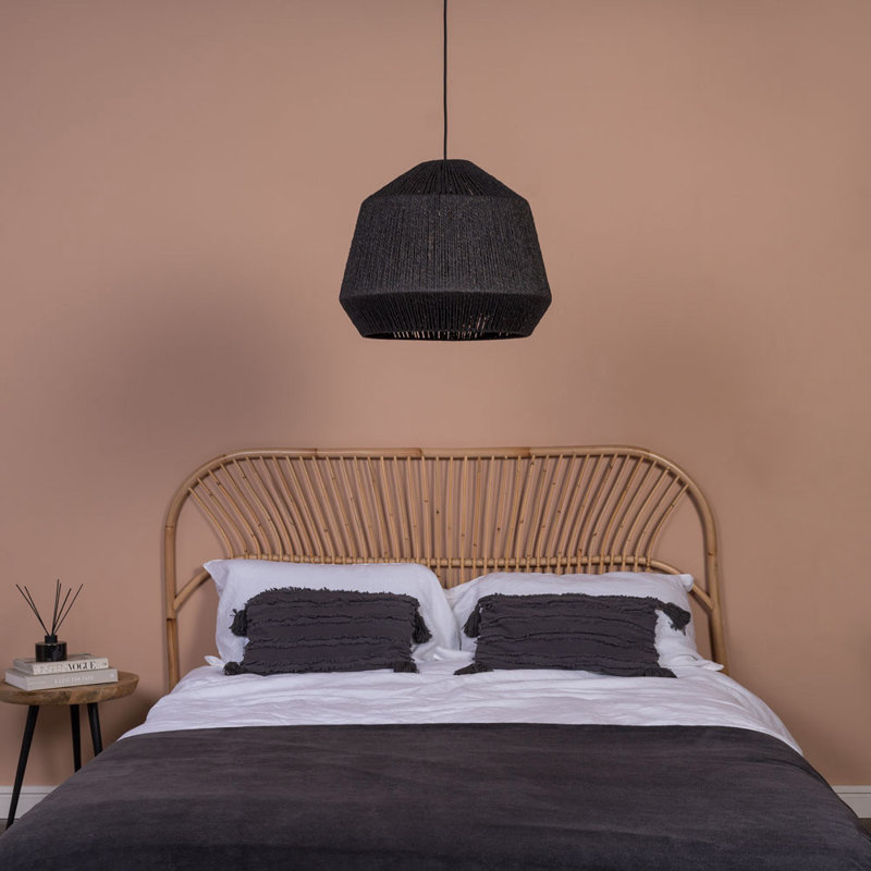 37.5cm H Drum Lamp Shade ( Uno ), Black
