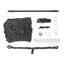Garden Hanging Black Canvas Hammock Swing Chair