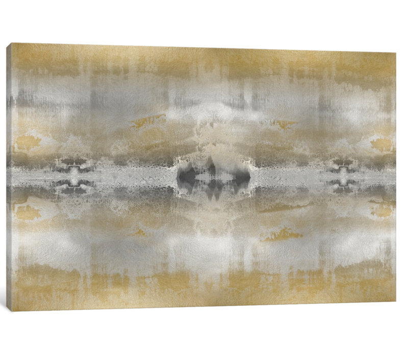 « golden symmetry », impression sur toile, H 12 po x l 18 po x P 1,5 po, Toile tendue, Pas de tapis