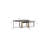 Coffee Table Glass Top Nesting Coffee Table