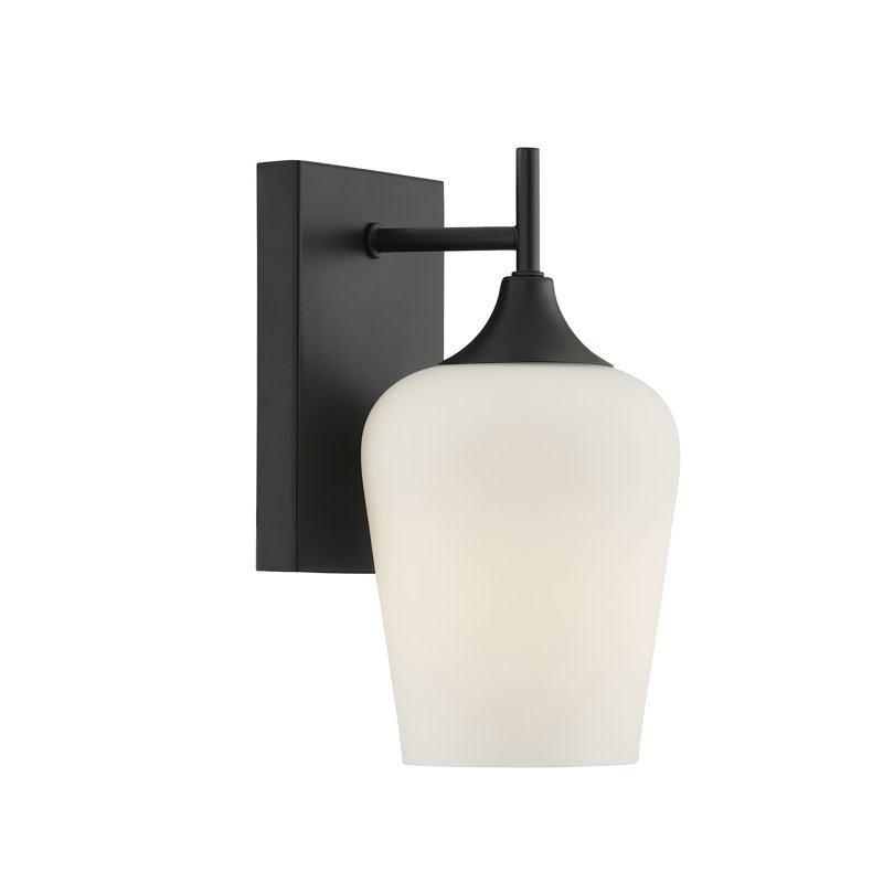 Applique murale articulée 1 lumière Breena, Noir, White