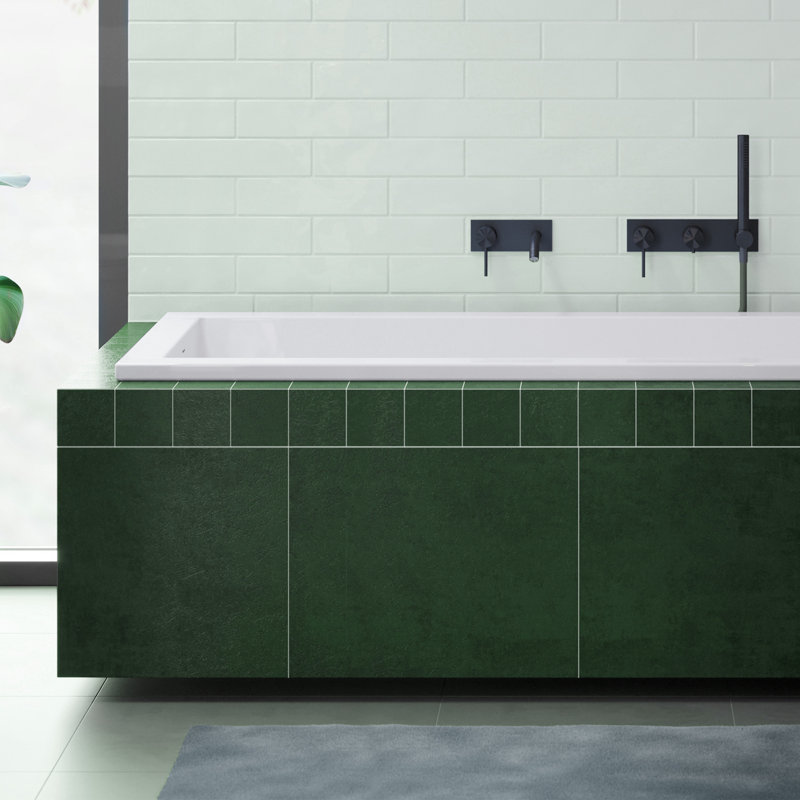 Voltaire 48" X 30" Reversible Drain Drop-In Bathtub