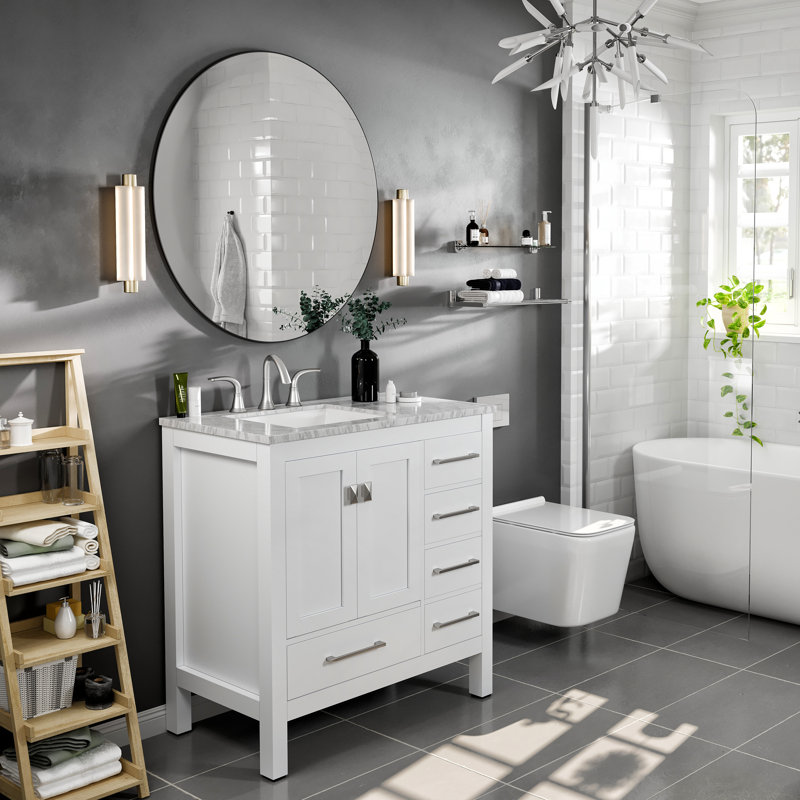  Round 32" X 32" Circle/Round Frameless Mirror