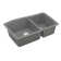 Karran Undermount Quartz Composite 33-1/2'' X 20-3/8'' 60/40 Double Bowl Kitchen Sink