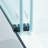 56-60"W X 60"H Frameless Double Sliding Tub Shower Door, 304 Stainless Steel, 5/16" (8Mm) Thick SGCC Tempered Clear Glass.