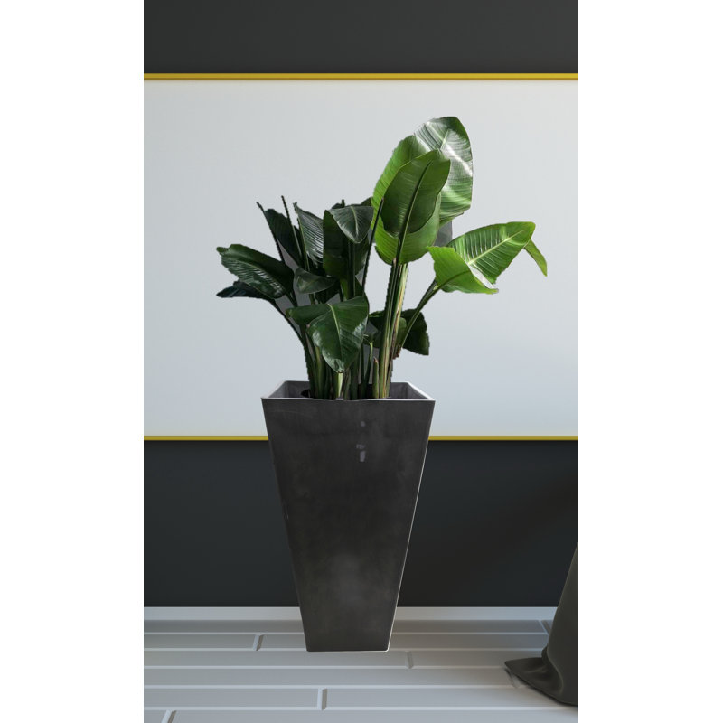 Planter Box, 32" H x 17" W x 17" D , Black