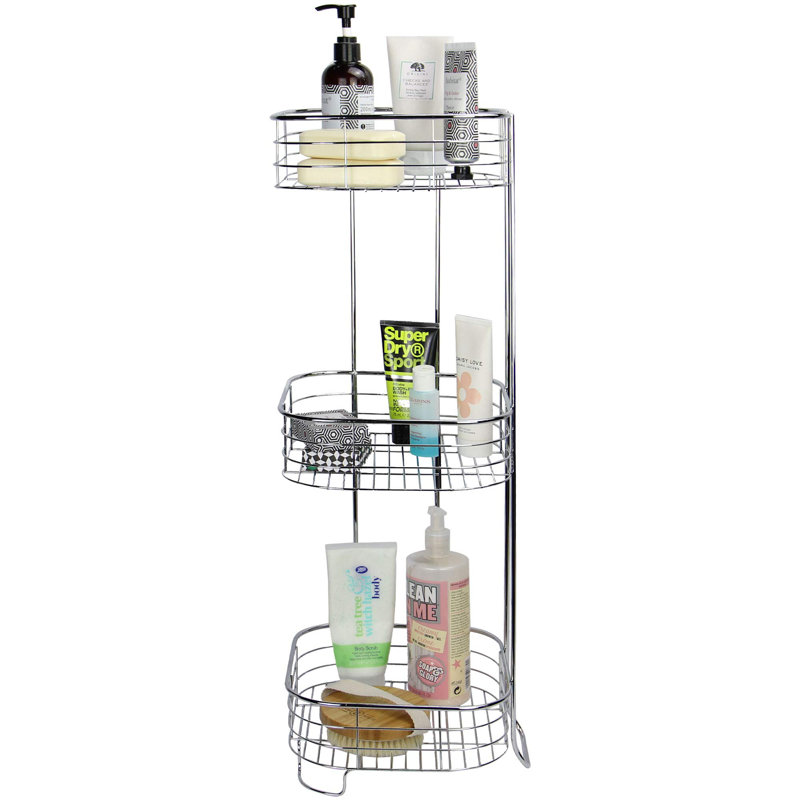 Metal Freestanding Bathroom Shelves