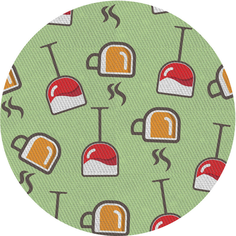 Tapis vert bamberg, Rond 8 pi