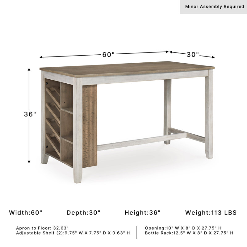 Somerville Acacia Solid Wood Base Dining Table