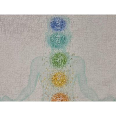 7 Body Chakras | Acrylic On Canvas Painting By Avani Mayank Desai