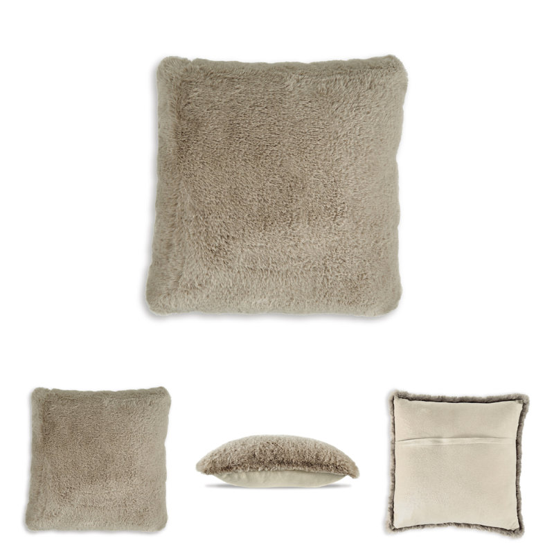 Coussin Gariland (ensemble de 4), Brun
