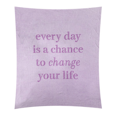 Tapisserie en polyester changer votre citation vie
