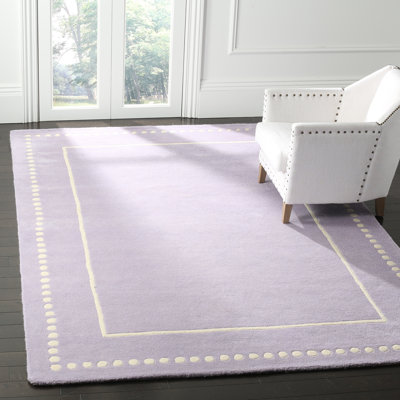 Cruz Hand Tufted Wool Solid Color Rug