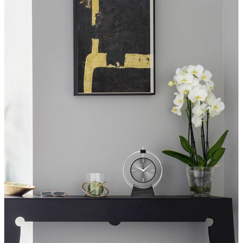 Bulova B1723 Aire Modern Tabletop Mantel Clock