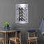 «NYC in Pure BandW XV» par Jeff Pica, art mural en métal, 16 po x 24 po-1050139951