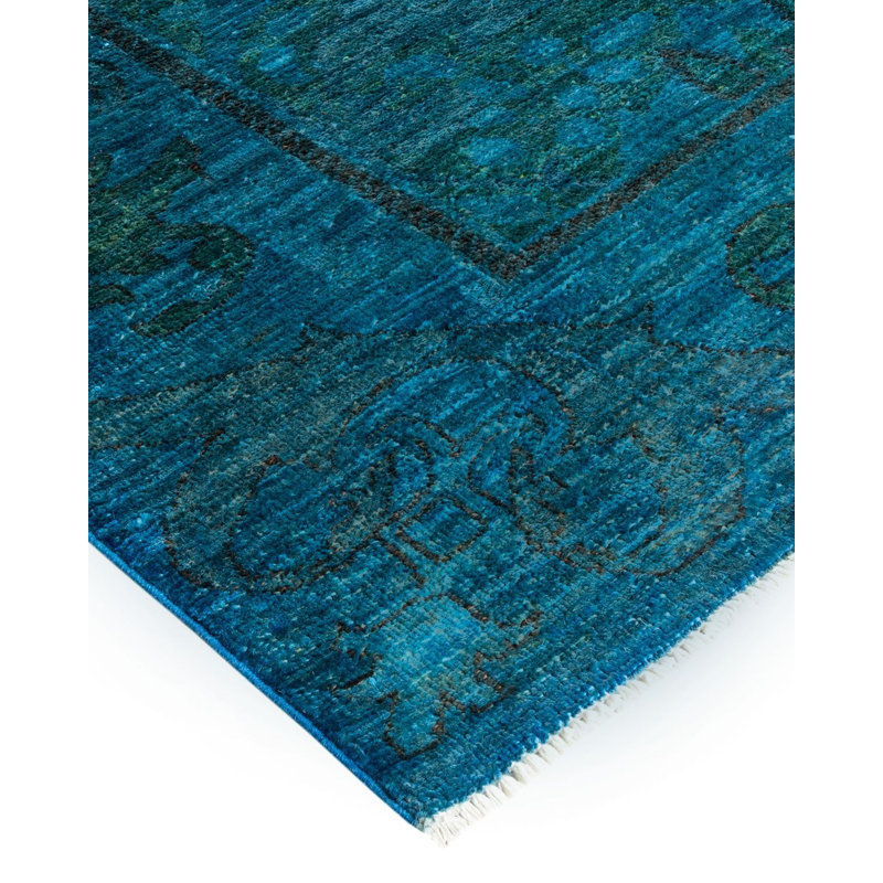 Yonael One-of-a-Kind 6' 0" X 9' 1" Hand Knotted Area Rug