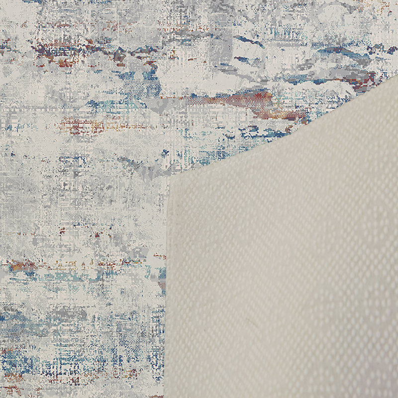Stylish Hall Carpet (39.4 x 78.7 inches), 100% Polyester, 0.3 in Pile Height | Antibacterial, Non-Slip Underside, Machine Washable | 3D Digital Printed Design, Durable & Soft for Home Décor