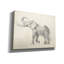  «Elephant Sketch 1» par Ethan Harper, art mural sur toile, 54 po x 40 po