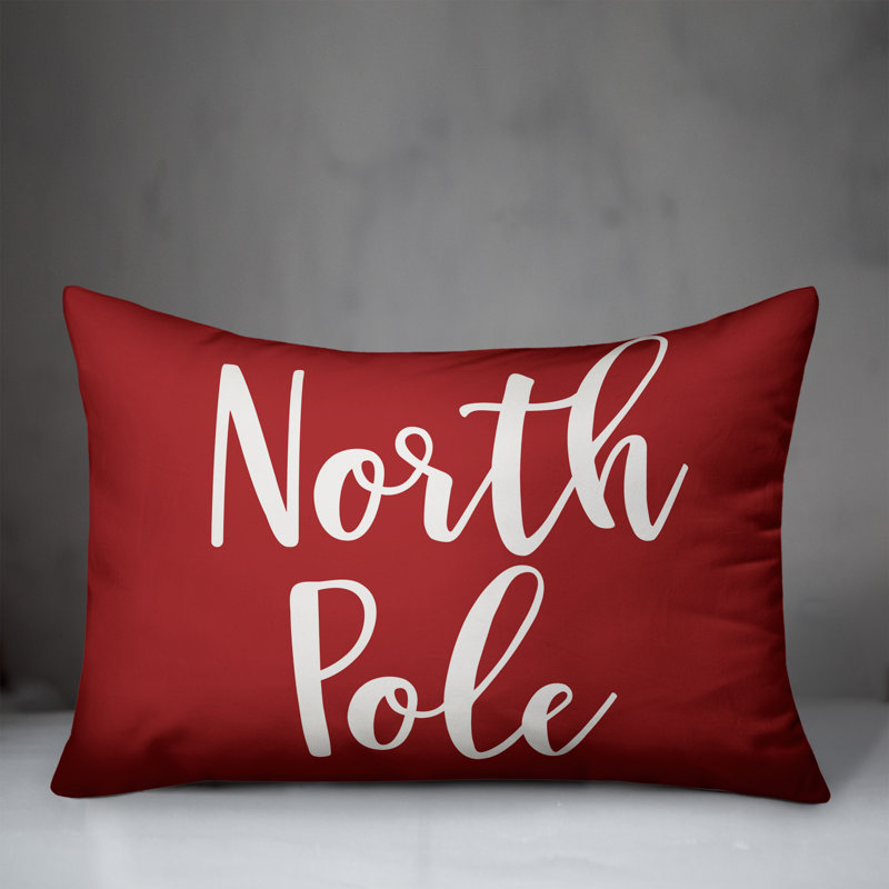  Coussin North Pole, Rouge