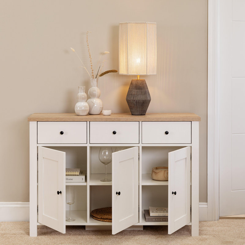 Maryhannah Sideboard, 2 Doors, White