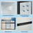 Double Door Mini Fridge with Freezer, 3.1 Cu.Ft - Stainless Steel Compact Refrigerator, Adjustable Thermostat, Removable Glass Shelves for Small Spaces, Dorm, Apartment-122454386