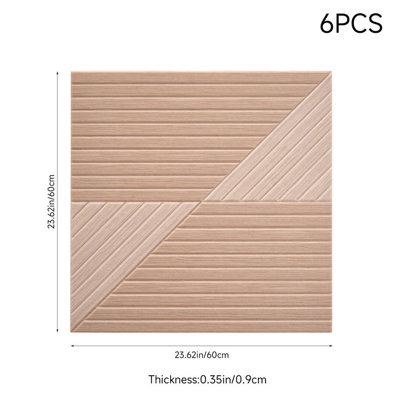 6Pcs Self-adhesive Acoustic Panels