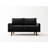 Anacapa 58" Velvet Round Arm Sofa Loveseat-813055681