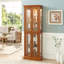 Armoire lumineuse Curio avec tablettes réglables-1585724745