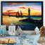 Scène portuaire - reproduction d'art sur toile-972878967-972878966