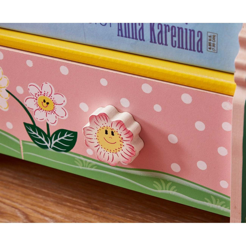 Bibliothèque pour enfants avec 3 tiroirs Olivia The Fairy Girls