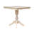Ikraa Bar Height Solid Wood Pedestal Dining Table-1470487146