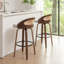 Tabourets pivotants en lin Leeana-1556025466-1556025471