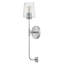 Viva Single Transparent Dimmable Bath Sconce