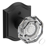Crystal Door Knob with Baldwin Reserve Rosette