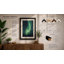 Aurora Over Silent Forest Scandinavian - Print-459919842-459919852