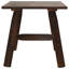 Alpen Home Side Table 49X49x50 Cm Solid Wood Spruce-1020888938