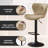 Swivel Adjustable Height Modern Bar& Counter Stool-2060628706