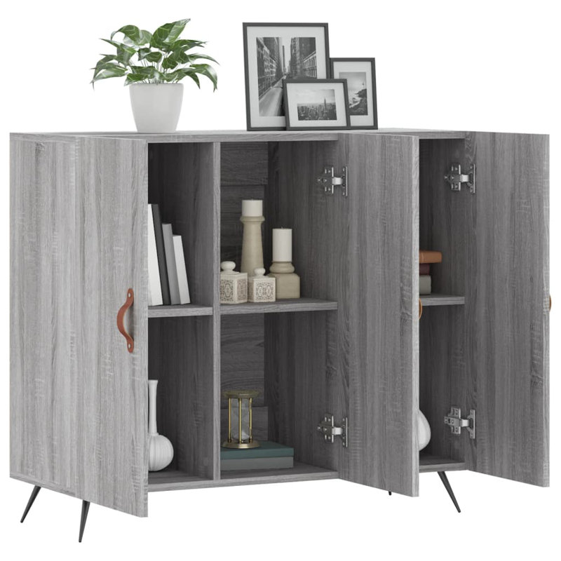 Colvell 90cm Sideboard, Grey Sonoma