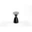 Table de bout Lucky Stone, table d'appoint en fibre de verre, table de coin minimaliste moderne, table basse avec décoration, décoration intérieure pour le salon, la chambre à coucher, la chambre d'amis-1000464066