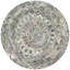 Brantley Floral Handmade Tufted Grey Area Rug-59719700