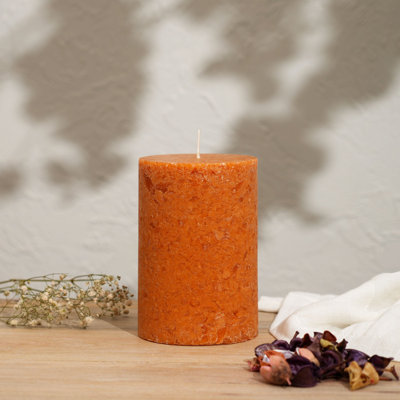 Citrus Scented Pillar Candle