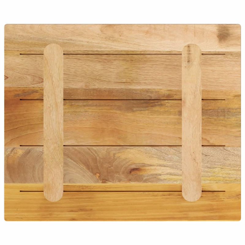 Solid Wood Table Top, 3.8cm H x 60cm W x 50cm D
