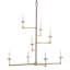 Brass 8 - Light Chandelier