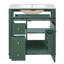 Meuble-lavabo de salle de bain avec lavabo en céramique, 30 po, armoire de rangement avec portes à fermeture en douceur et organisateur de porte-126278363